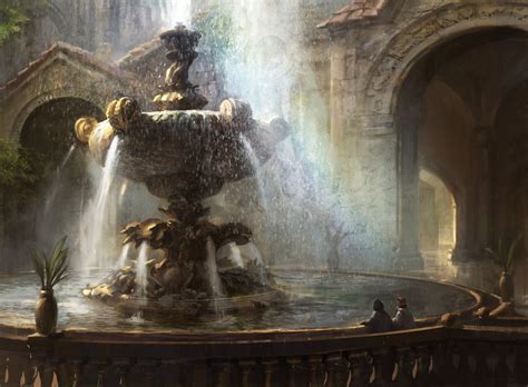 Delphihium's Spellbinding Influence on Enchanting Magic Fountains